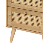 Manila Rattan 2 Door Wardrobe 3 Piece Bedroom Set