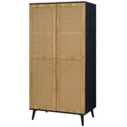 Manila Rattan 2 Door Double Wardrobe