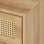Manila Rattan 2 Door Wardrobe 3 Piece Bedroom Set