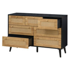 Manila Rattan 7 Drawer Chest of Drawers