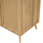 Manila Rattan 2 Door Double Wardrobe